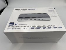 Intel Certified Thunderbolt 5 Dock TB5 Docking Station 140W for Windows 11/Mac