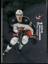 2021-22 UD Extended Series Triple Dimensions Reflections #11 Cole Sillinger