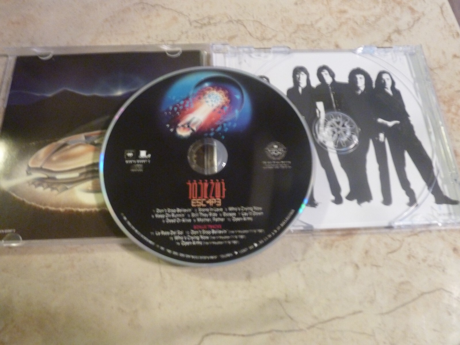 Journey REMASTERED EXPANDED CD Escape 1981 Columbia 2006 ESC4P3 4 Bonus ...