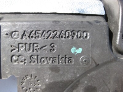 Mercedes-Benz A6542260900 Noise insulation on the OM654 R4 2.0 