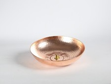 Pure Copper, Hammered, Metal, for Roof Gutter Rain Chain Installation