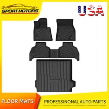 Floor Mats + Trunk Cargo Liner for 2019-2026 BMW X5 TPE All Weather Custom Fit