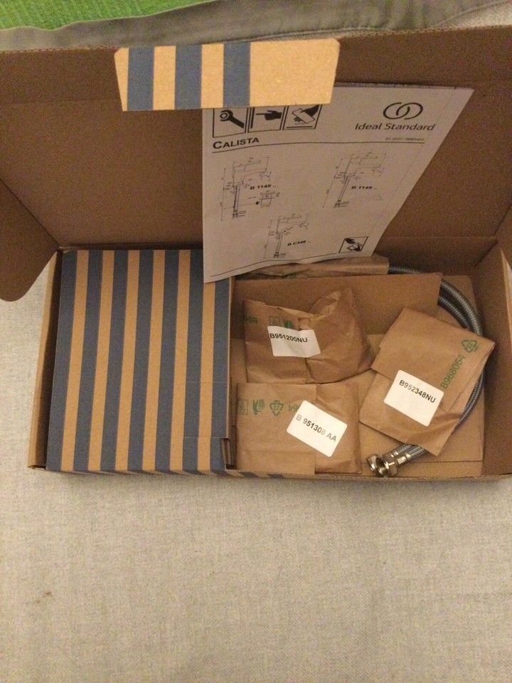 Ideal Standard Calista single lever basin mixer tap, no waste B1149AA