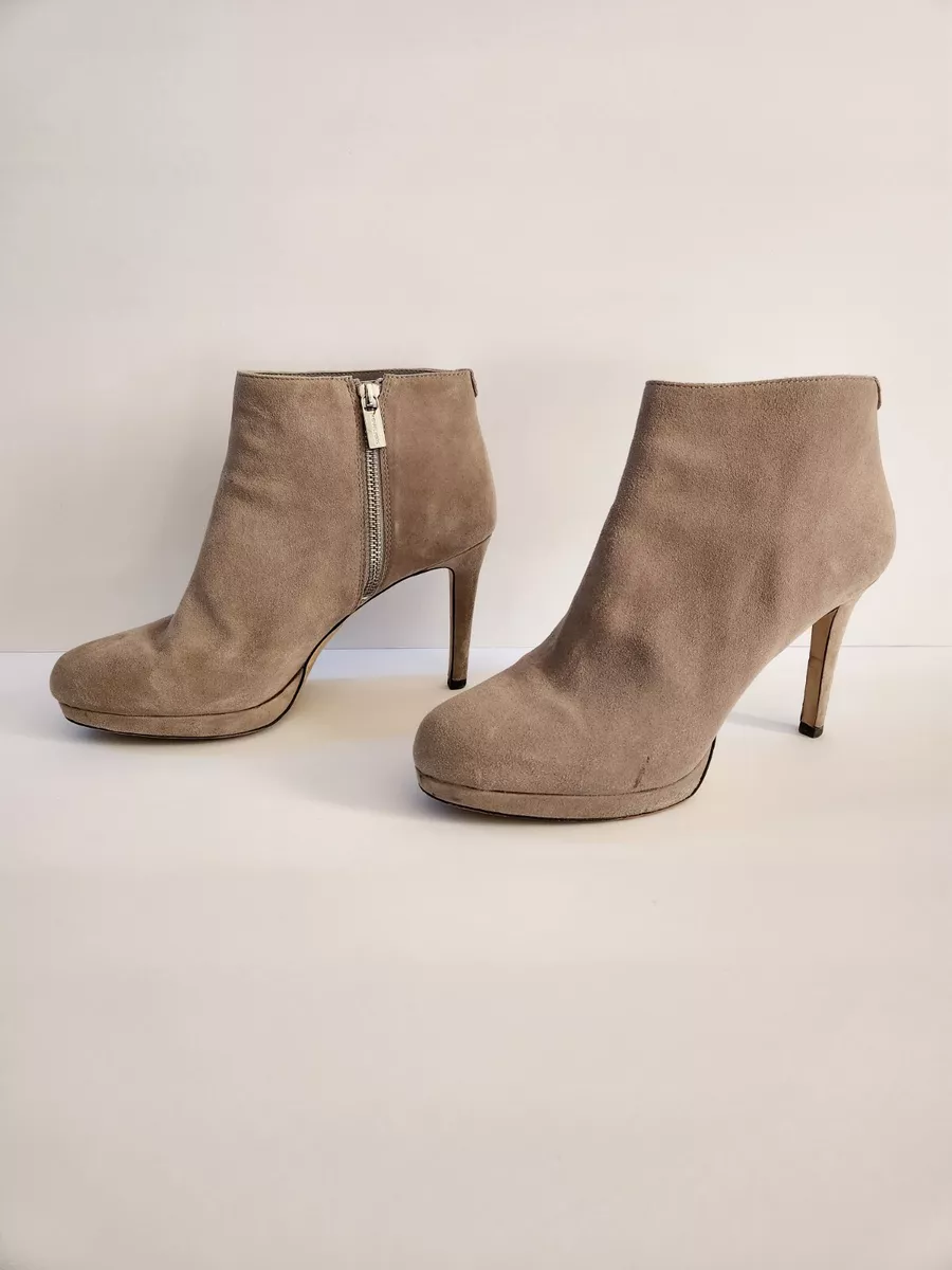 Michael kors tan ankle hotsell boots