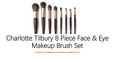 charlotte tilbury 8 Pcs Face & Eye Brush set