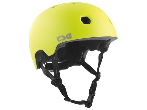 Casque TSG Evolution femme couleur unie (bleu porcelaine satinée