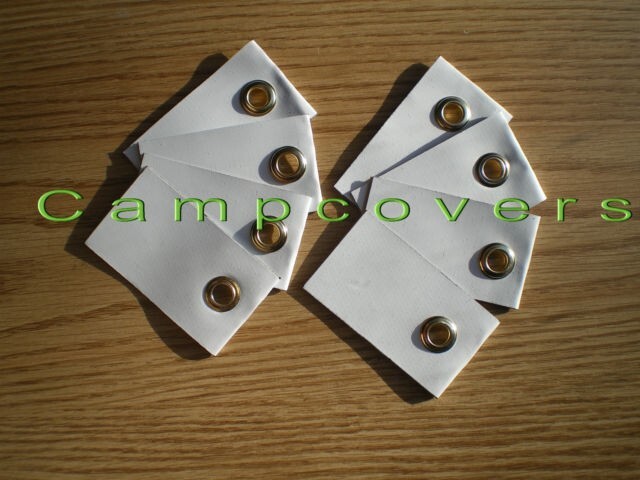 Dupont Tyvek 9X9' Tent Footprint - Ground Sheet - Camp Tarp w/ 8