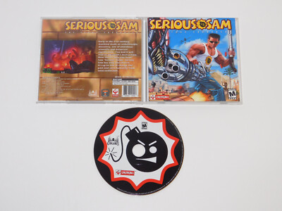 Serious Sam The First Encounter PC Cd-Rom God Games Croteam (2001) Computer
