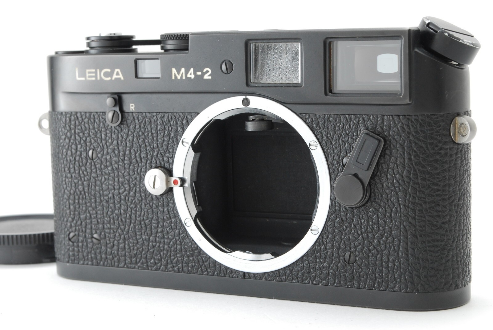 Near MINT Leica M4-2 M4 2 35mm Rangefinder Film Camera Black Body from JAPAN