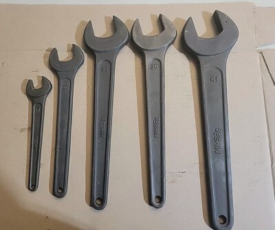 OPEN ENDED SPANNER WRENCH Set 41,36,36,27,17 Drop Forged New
