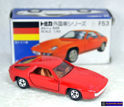 Tomica [Japan] Porsche 928 [Red] F53 - New/Boxed/**RARE** Vintage