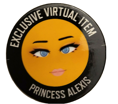 Princess Alexis Face Roblox Celebrity Series 8 cSapphire Virtual Item Code  Only