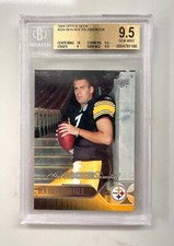 BEN ROETHLISBERGER 2004 Upper Deck STAR Rookie Limited RC BGS 9.5 Steelers