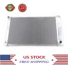 3 Row Aluminum Cooling Radiator Fit 1973-1981 Pontiac Firebird Trans Am Cc573