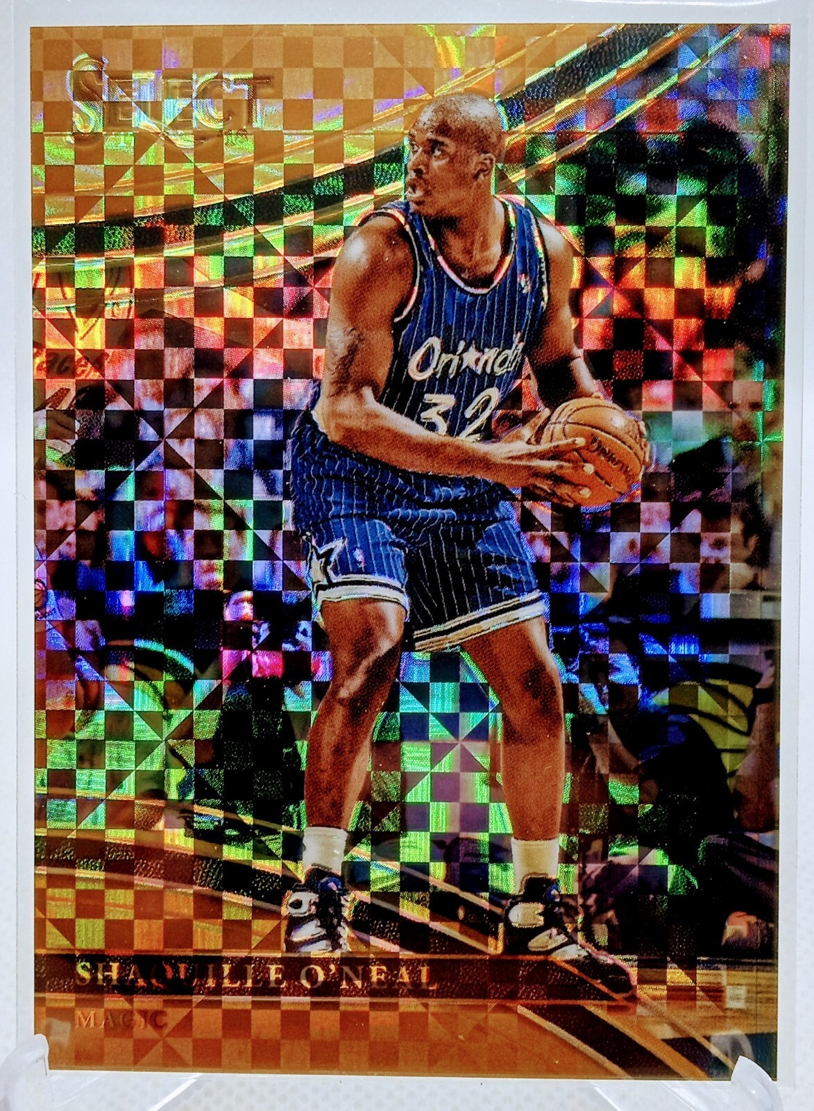 2017-18 Select Shaquille O'Neal Courtside Copper Prizm /49 Magic  Ultra Rare Sp