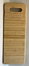 Bamboo Washboard Practical Clothes Laundry Hand Wash Board Laser Engraved