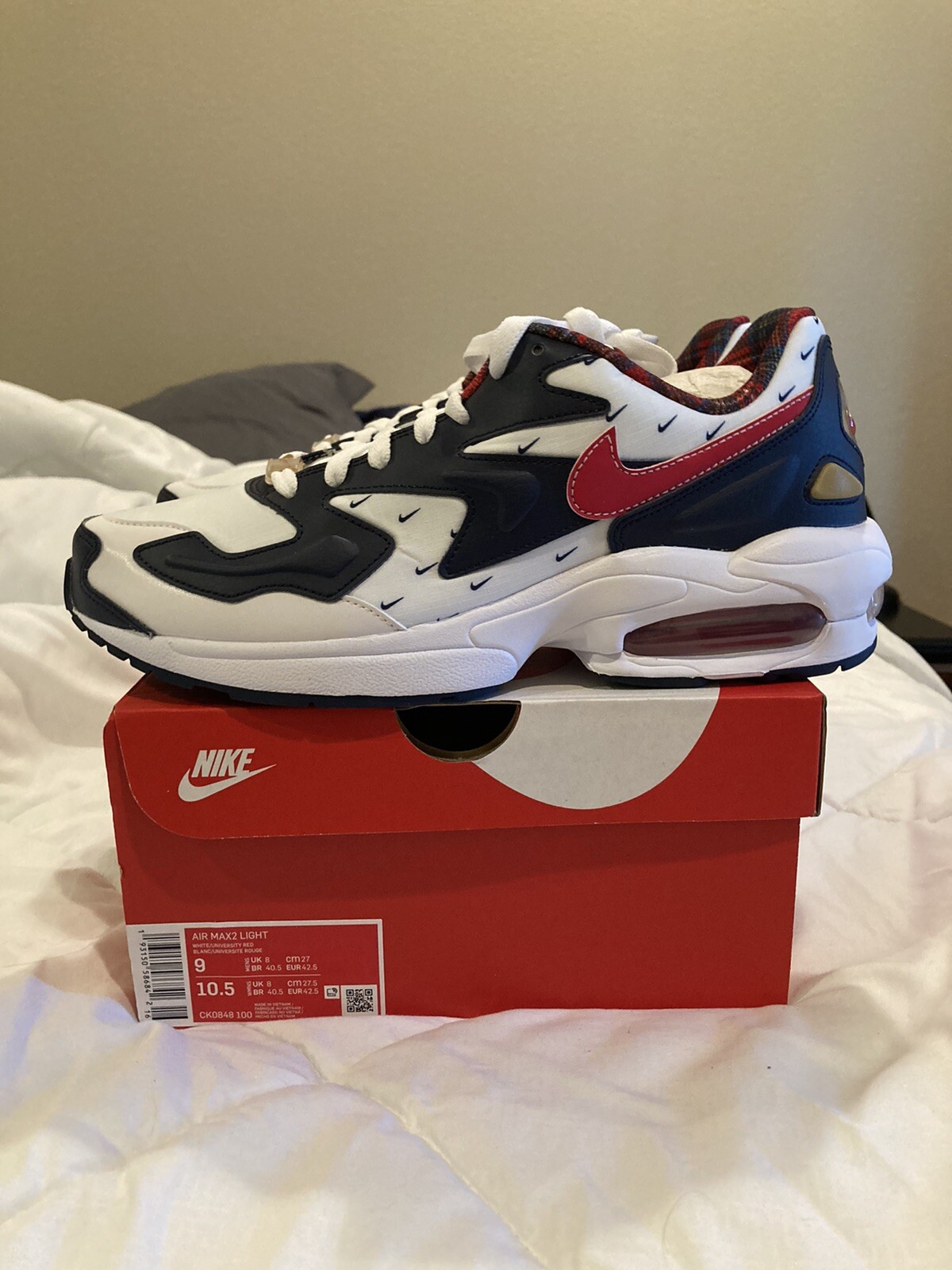 Wise Mathis Pickering Nike Air Max Light 3 1996 Delta Neu Ro