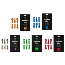 6pcs Disc Brake Caliper Fixing Bolts M6 18mm MTB Bike Bicycle Screws Replacement