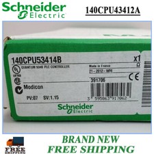 Schneider 140CPU43412A New Schneider Electric 140 CPU 43412A Free Shipping
