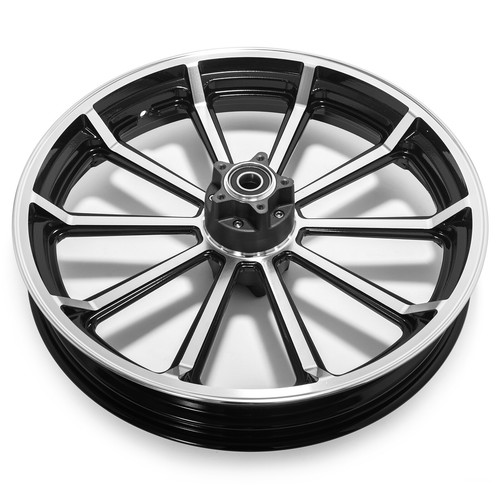 21×3.5 ruota anteriore per Harley Touring Street Glide Road King FLHR FLHX 09-24 - Foto 5 di 12