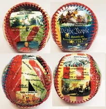 THE AMERICAN REVOLUTIONARY NOVELTY BASEBALL NEW