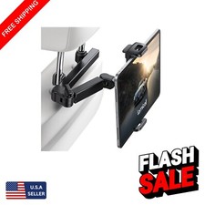 Sturdy Car Headrest Tablet Mount - Easy Installation for Kids  Entertainment