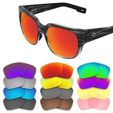 EYAR Polarized Replacement Lenses for-Costa Del Mar Waterwoman 06S9019 - Opt