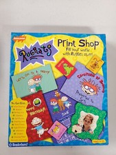 Nickelodeon Rugrats Print Shop 1998 Big Box