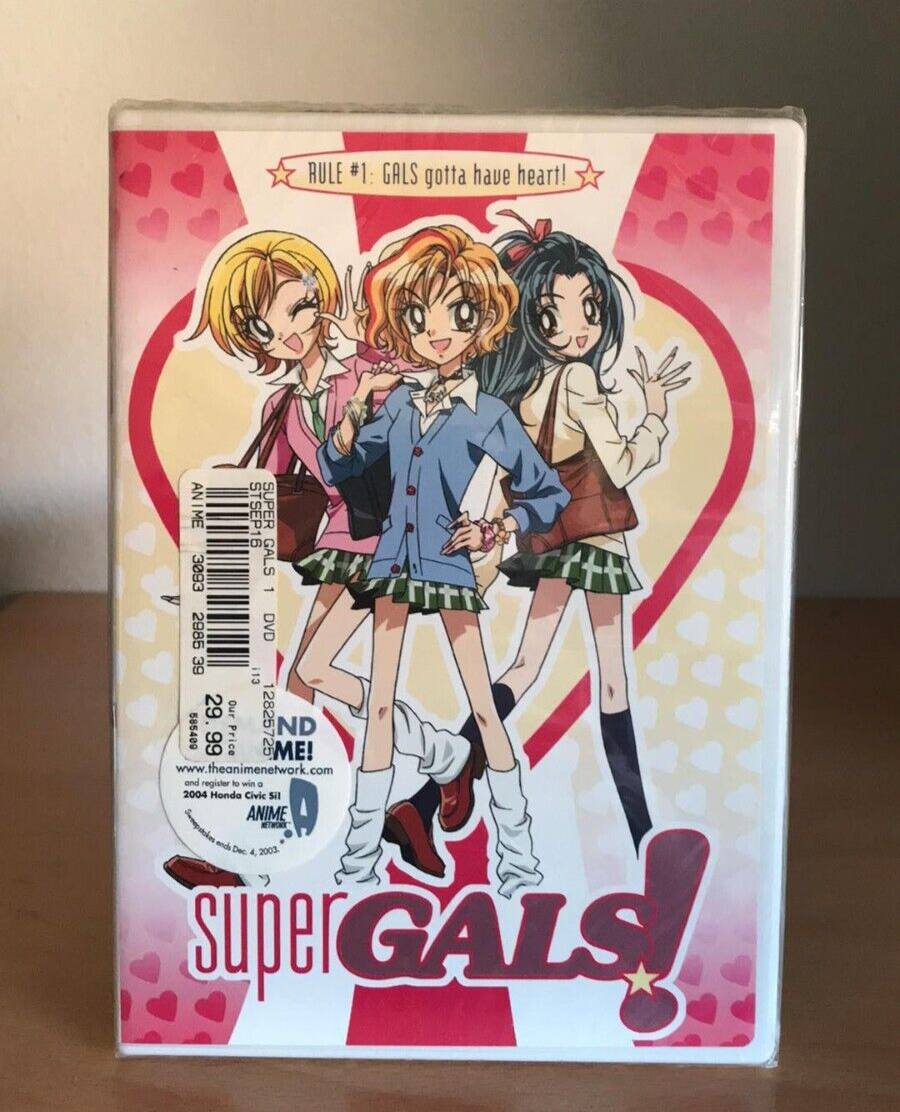 Super Gals - Vol. 1: Gals Gotta Have Heart (DVD, 2003) * NEW
