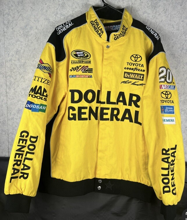 JH DESIGN レーシングジャケット DEWALT JH Design NASCAR Racing Jacket DeWalt Black Yellow Men's