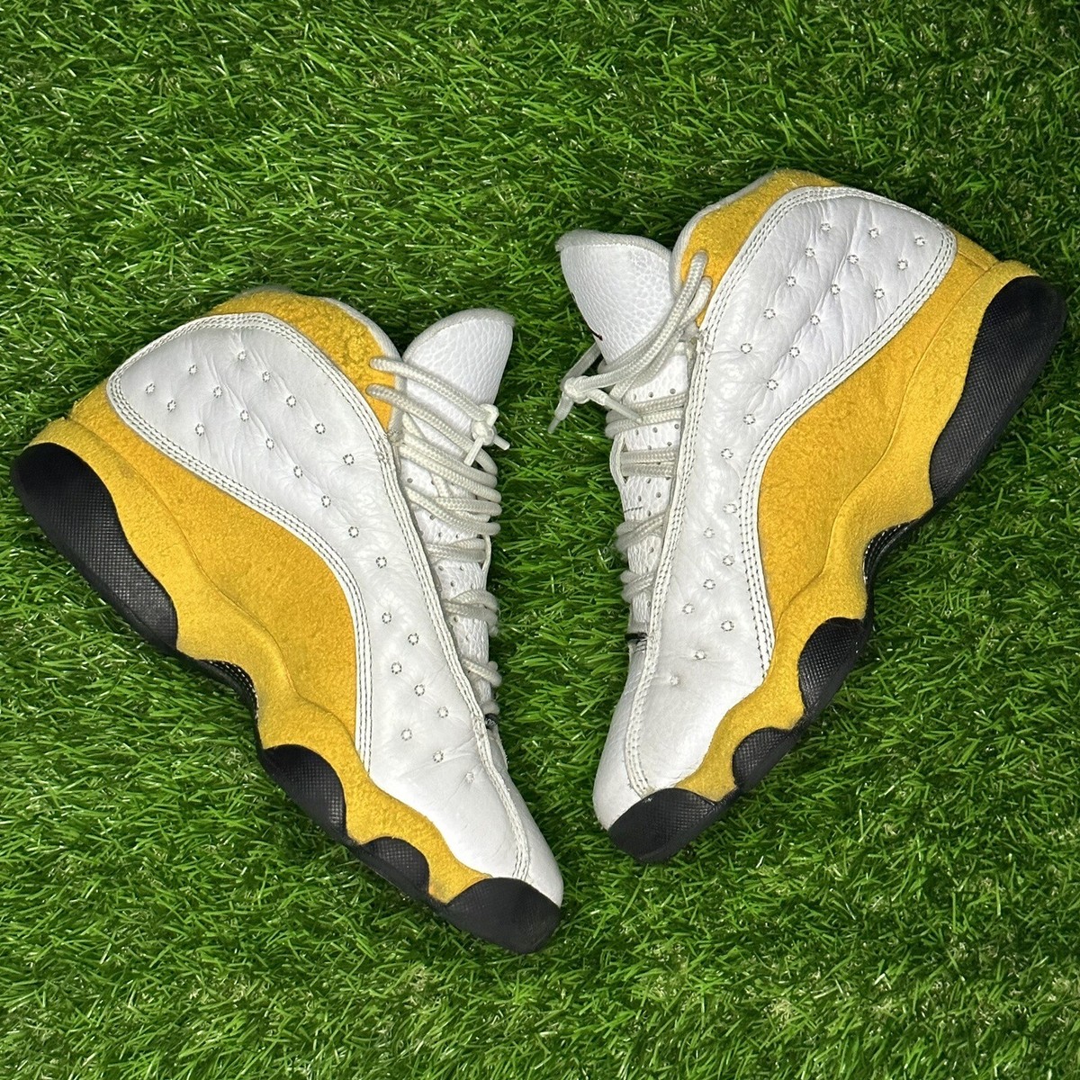 Men\'s Jordan 13 Retro Del Sol White/University Jordan Air Jordan 13 Retro  main image 4