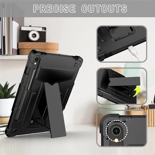 Heavy Duty Stand Case Rugged Cover For Samsung Galaxy Tab S10 FE /S10 FE+ Tablet - Picture 21 of 54