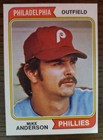 1974 Topps - Mike Anderson #619