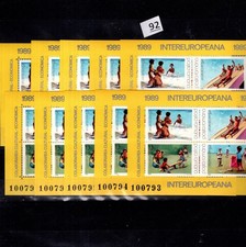 // 10X ROMANIA 1989 - MNH - HOLIDAYS - CHILDRENS - BIRDS 