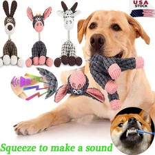Dog Chew Toy Squeaky can Make a sound Plush Pets Toys for Aggressive Chewers Pet