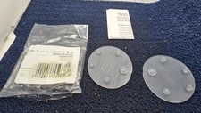 (QTY 2) American Standard 7381424-100.0070A Silicone Flapper Fits Vormax Toilets