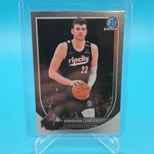 2025-26 Bowman Chrome Donovan Clingan #BCV-188 Portland Trail Blazers