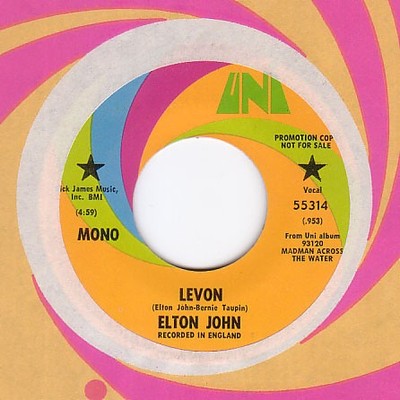 Elton John - Levon / Goodbye, 7'', (Vinyl)