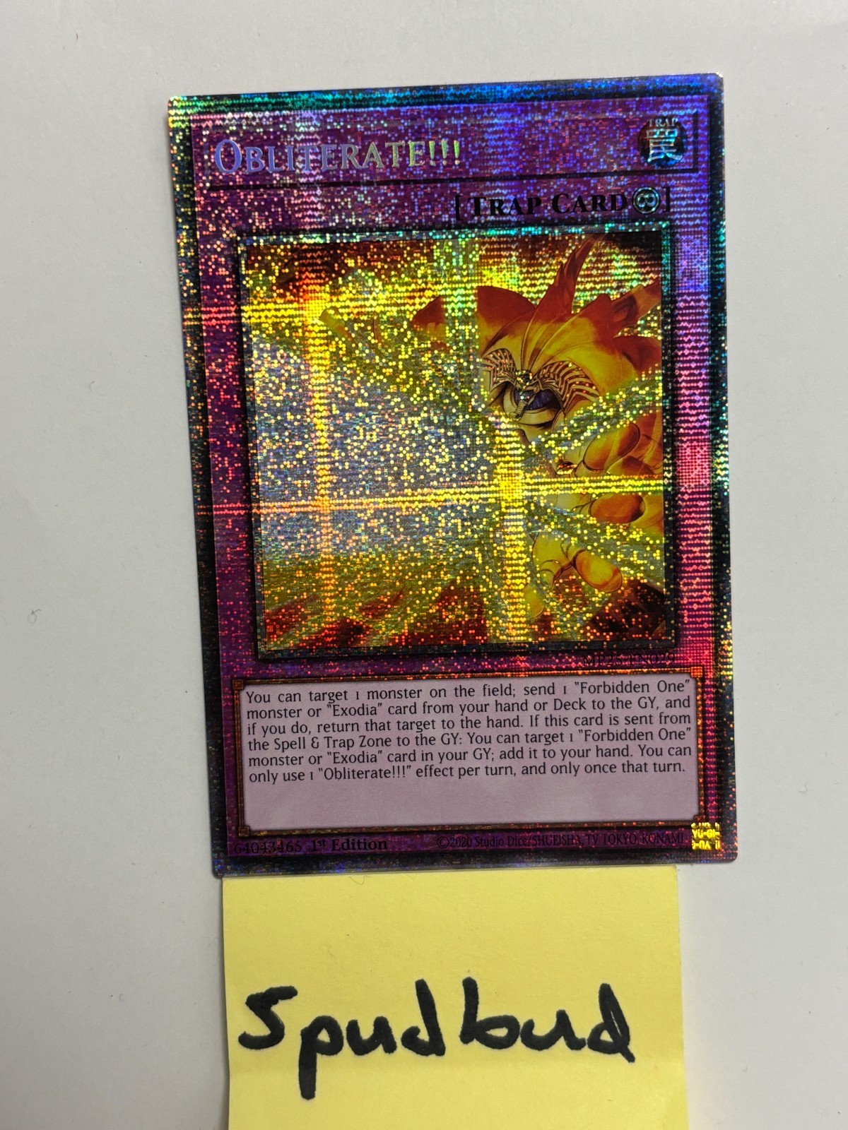 Obliterate!!! Starlight Rare MP25-EN029 LP 1st Ed Yu-Gi-Oh!