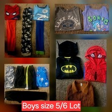 Little Boys Size 5/6 Clothing Bundle Lot 15 Items Total 
