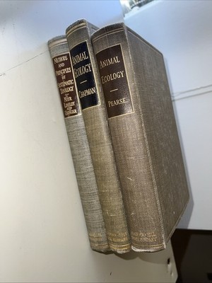 Animal Ecology, A.S. Pearce 2nd Ed 1939; Chapman 1st Ed,1931; Syst Zoo Mayr 1953