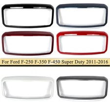 For 2011-2016 Ford Super Duty F250 F350 Front Grille Shell Frame Surround Bezel