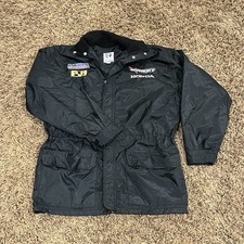 Vintage Erion Racing Honda Team Jacket Parts Unlimited PJ1 Moto Wear