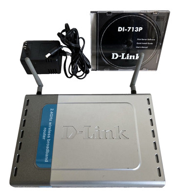 D-Link Air DI-713P 2.4 GHz Wireless Broadband Router