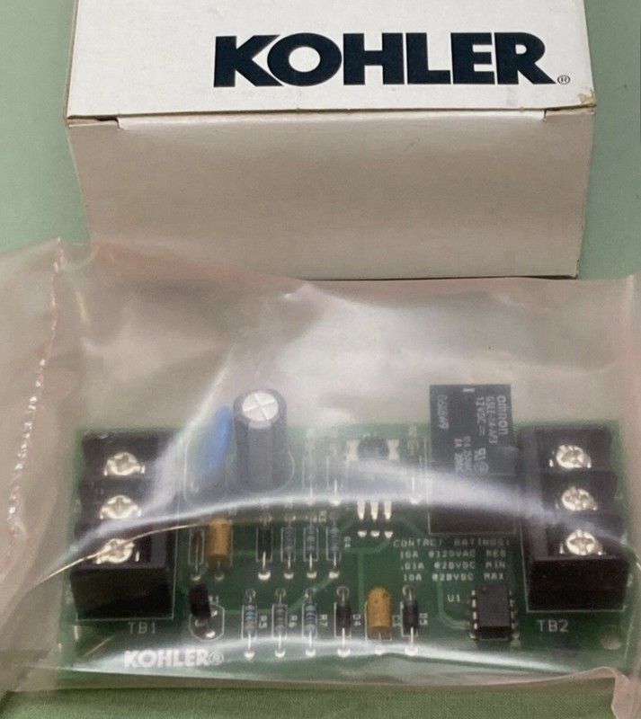 GENUINE KOHLER C-294301  PCB Assy. 1 Relay BRAND NEW STILL SEALED IN PACKAGE
