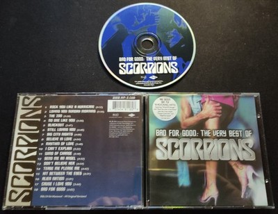 SCORPIONS Bad For Good: The Very Best Of (2002) CD USA NM-/NM-