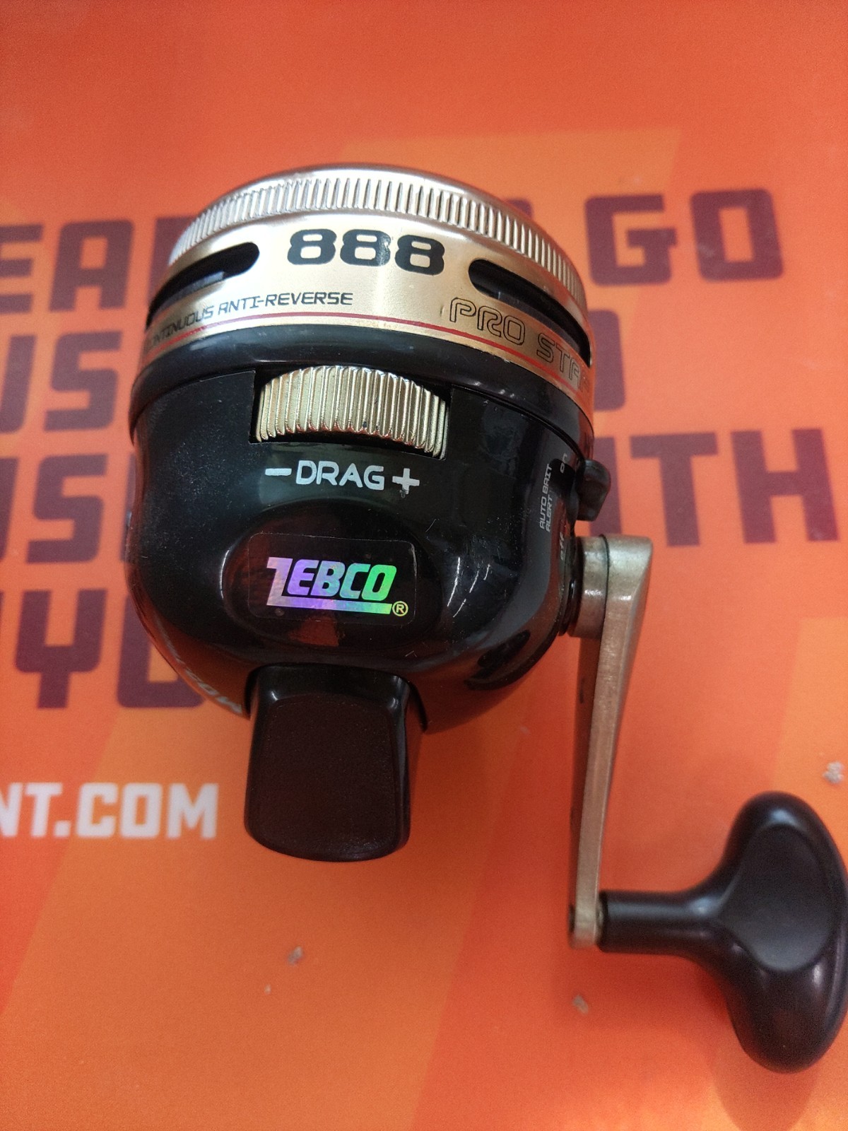 Zebco ProStaff Number 888 Fishing Reel Smooth Working Nice &