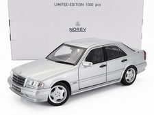Norev 1/18 Mercedes Benz C-Class C36 AMG (W202) 1993 Silver 183380