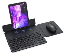 Bluetooth Keyboard and Mouse for iPad, Wireless Portable Keyboard and Mouse, ...