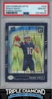 2024 Panini Donruss Optic Drake Maye Rated Rookie Purple Shock PSA 10 S220